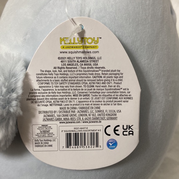 NWT Squishmallows Camden baby blue chick. Approx. 8 inches. - Picture 13 of 14